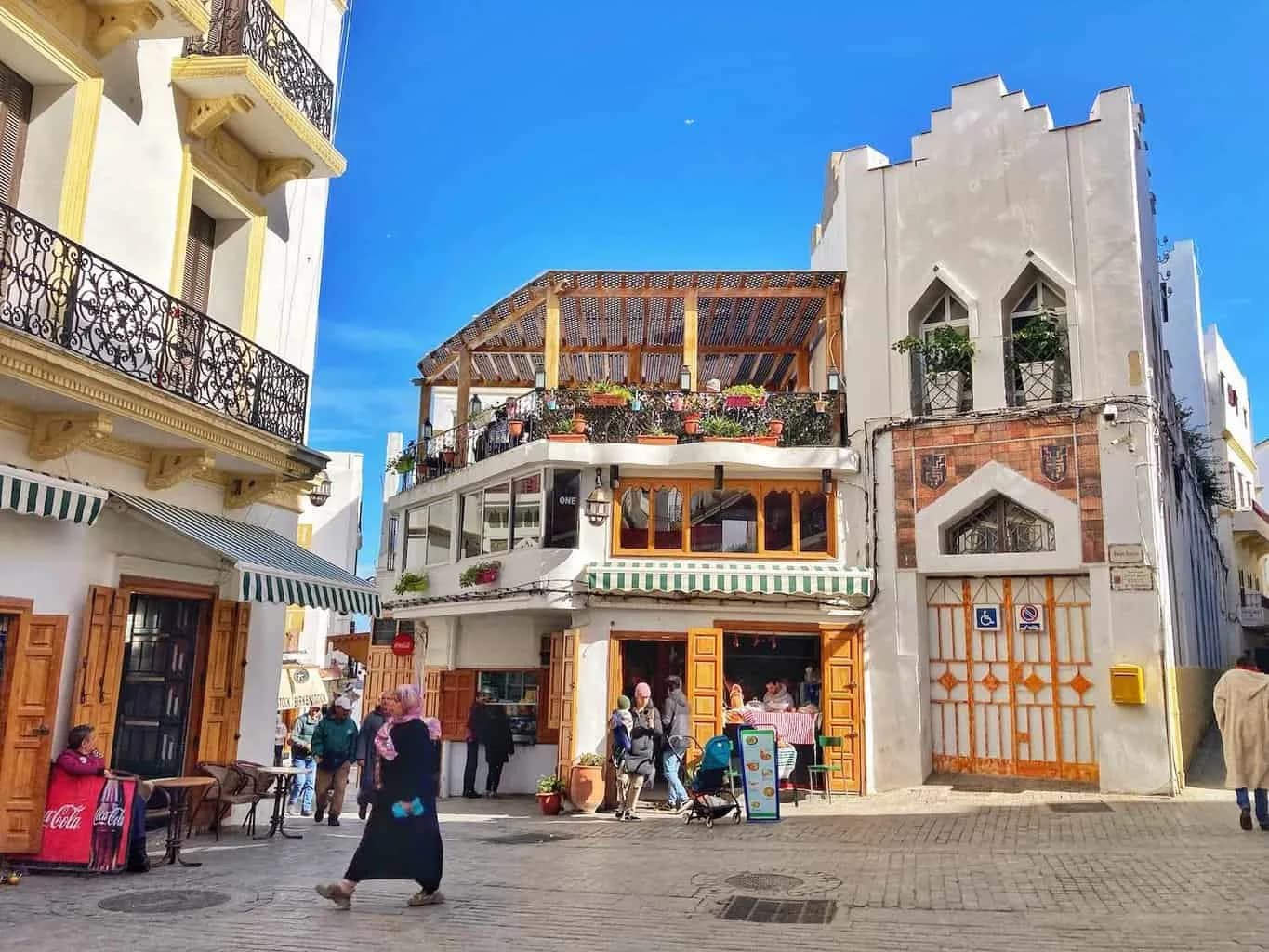 Tangier old town streets