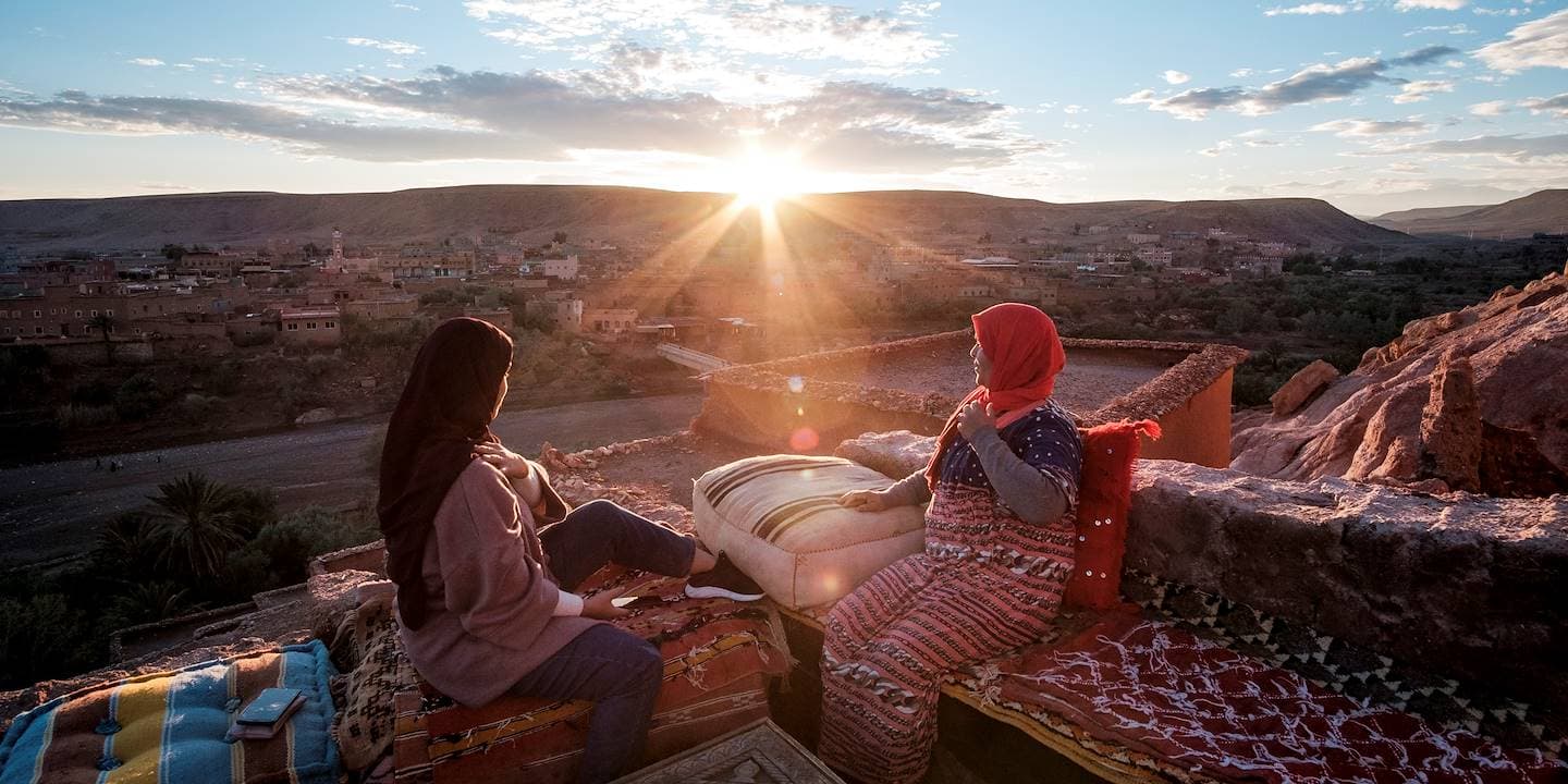 Moroccan local urban life
